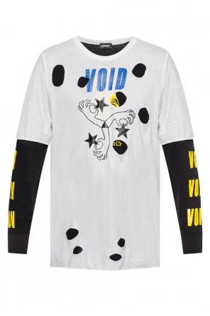 Two-layered sweatshirt with prints, zdjęcie 1 Two-layered sweatshirt with prints od Diesel
